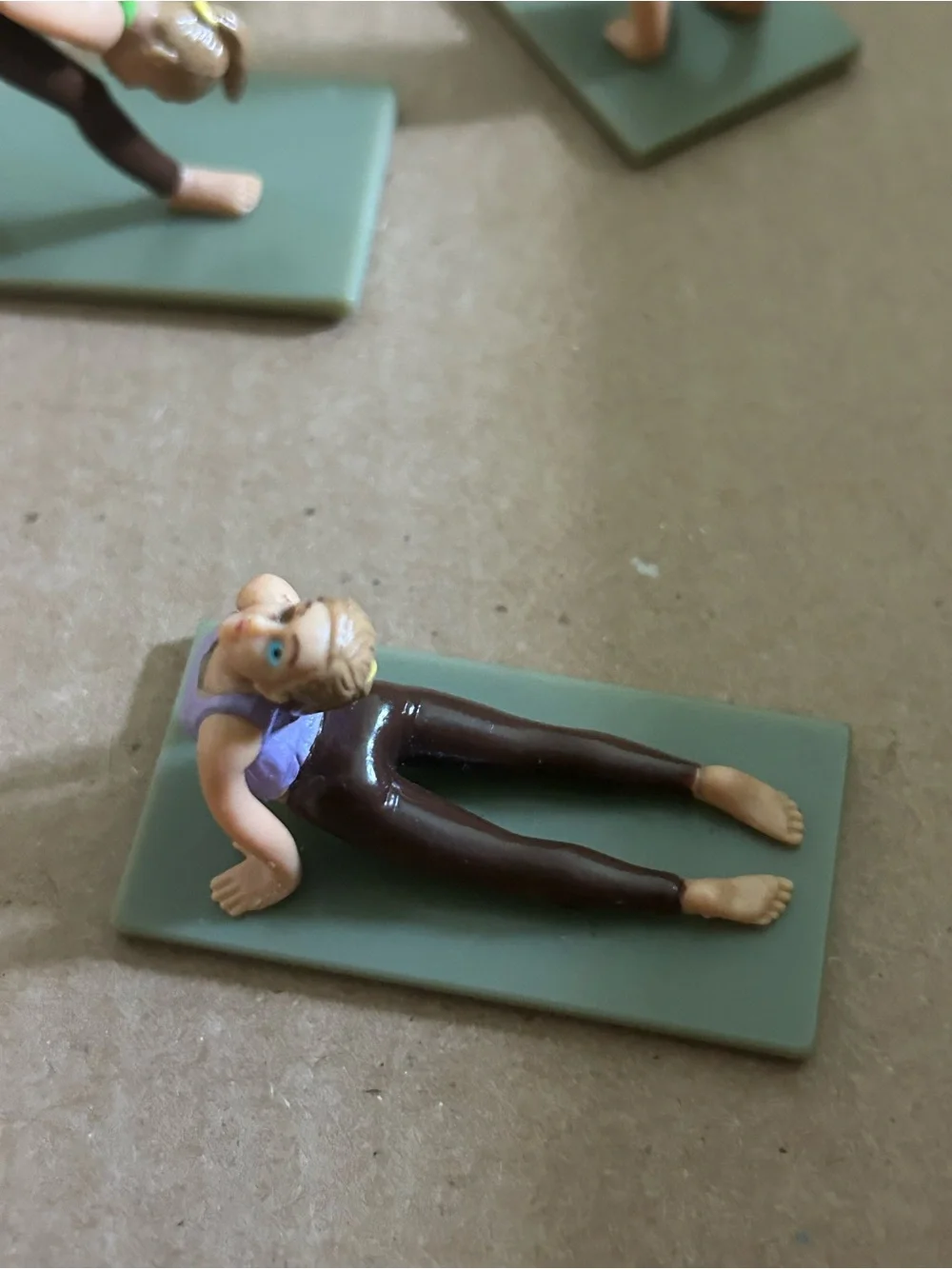 3D Yogi figurines from the 